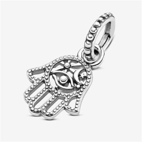 pandora charms hamsa|protective hamsa hand dangle charm.